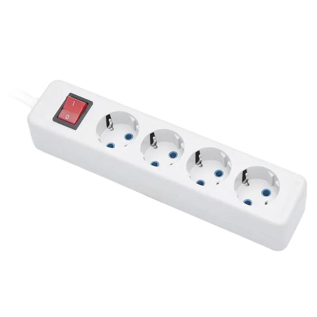 چند راهی  چهار خانه باکلید مدل نیک ارت دار پارت الکتریک (Part Electric)