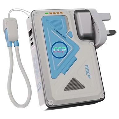 پاور بانک 10 هزار میلی آمپر ساعت مدل PP080 پاورولوژی (Powerology)